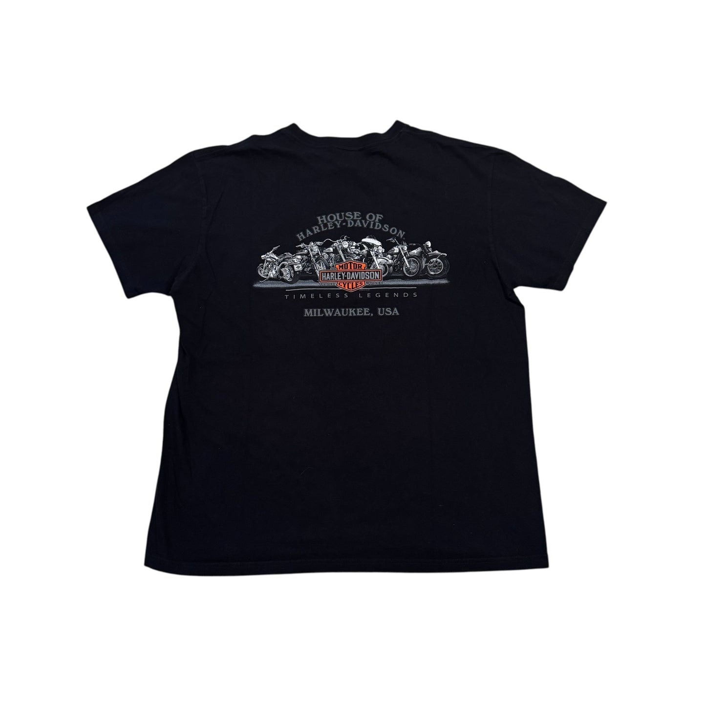 Harley Davidson Rider For Life T-Shirt (Large) [ REAL SHOPPER EXCLUSIVE ]