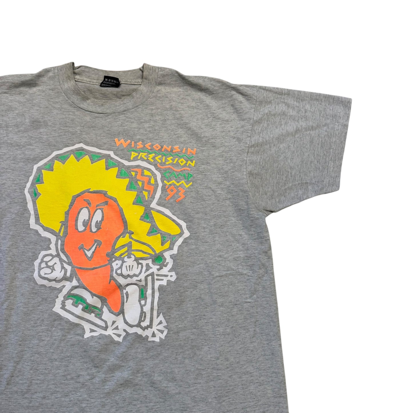 Wisconsin Precision Camp Staff T-Shirt 90s (XL) [ REAL SHOPPER EXCLUSIVE ]