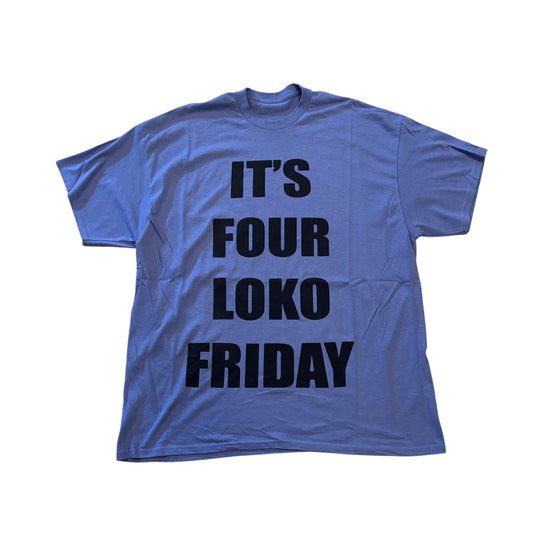 Four Loko Friday T-Shirt Violet (XL) PERSONALS COLLECTION