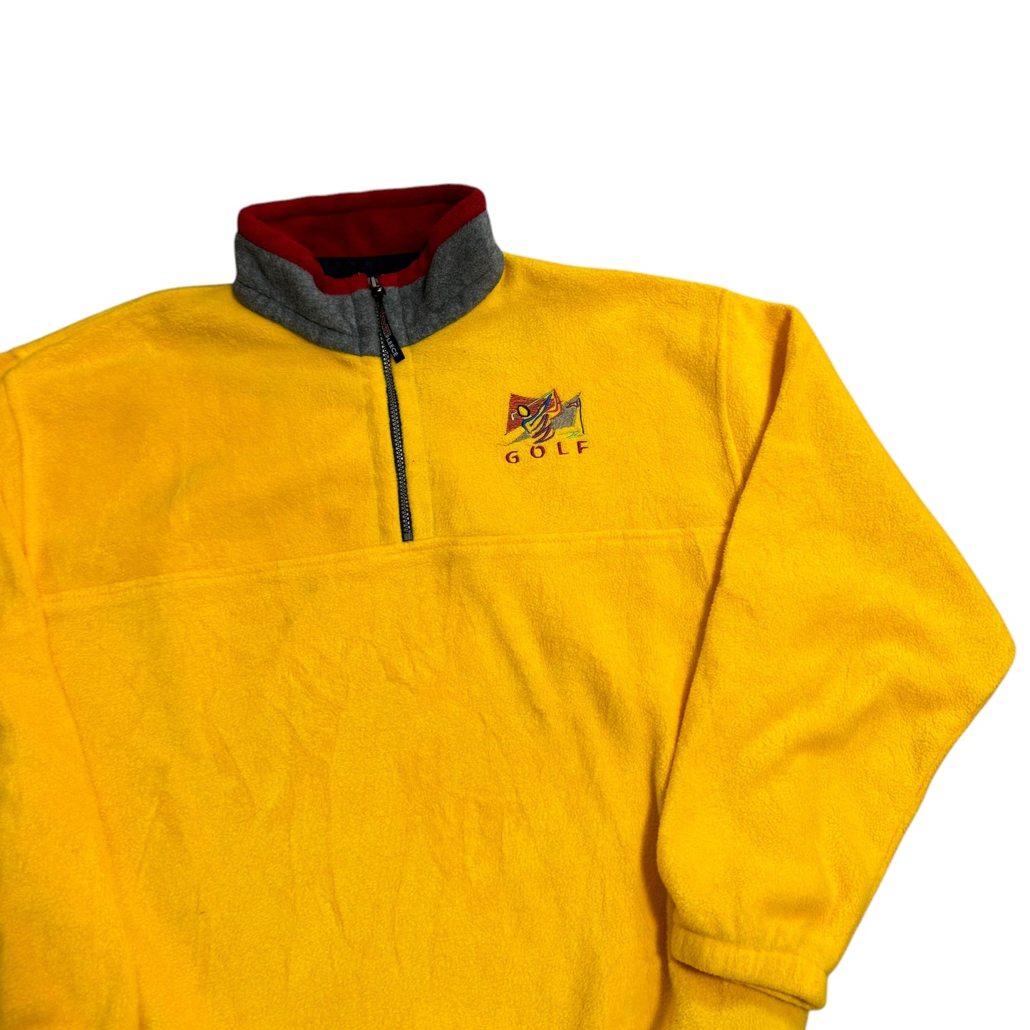 Golf Quarter Zip Fleece Pullover 2000s (Large) [REAL SHOPPER EXCLUSIVE ]