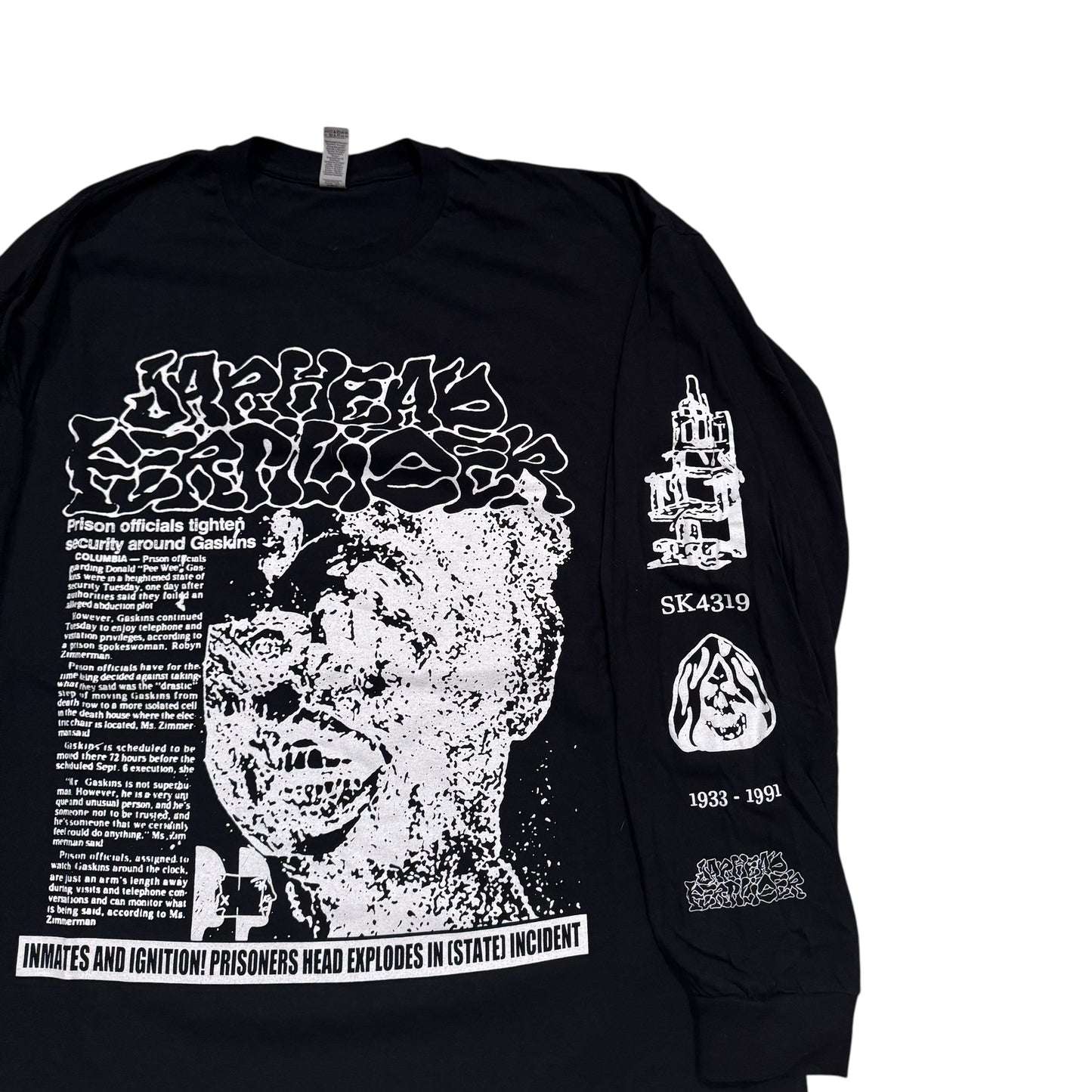Jarhead Fertilizer “The Meanest Man In America” Long Sleeve T-Shirt (XXL) PERSONALS COLLECTION