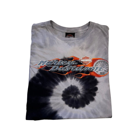 Harley Davidson Portland, Maine Tie Dye T-Shirt (XL)