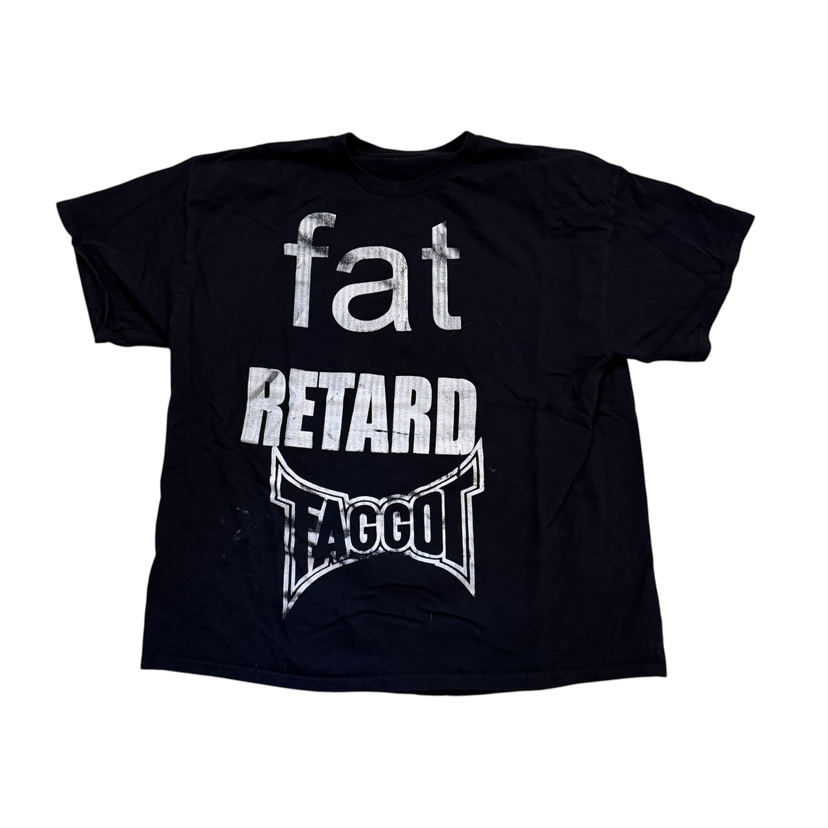 Fat Retard Faggot Studio T-Shirt (XL) PERSONALS COLLECTION