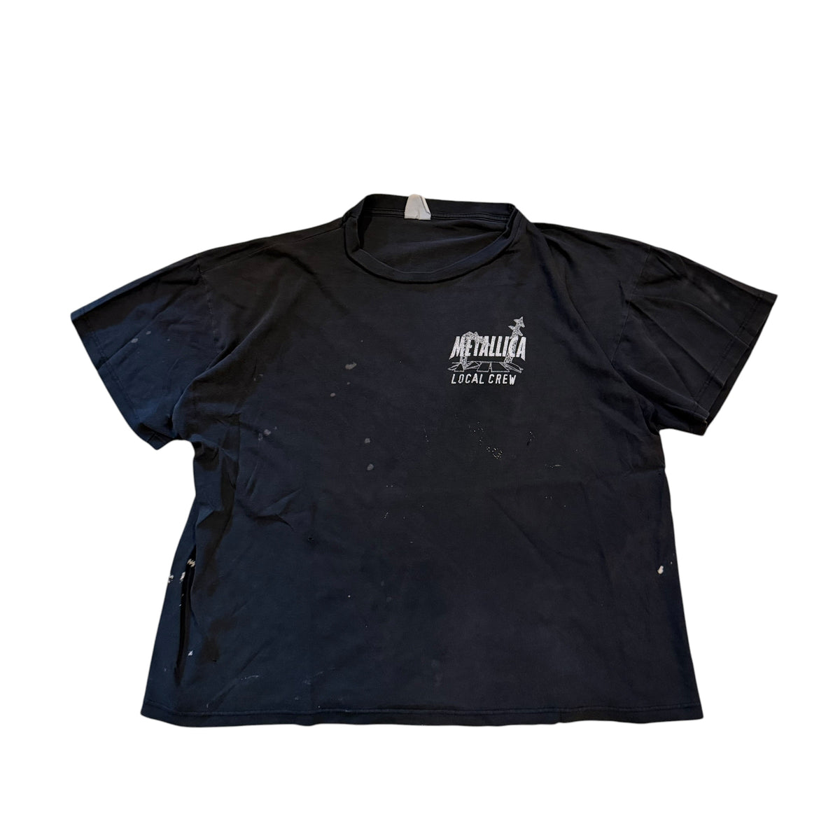 Metallica Local Thrashed Crew T-Shirt 90s (Boxy XL) PERSONALS COLLECTION