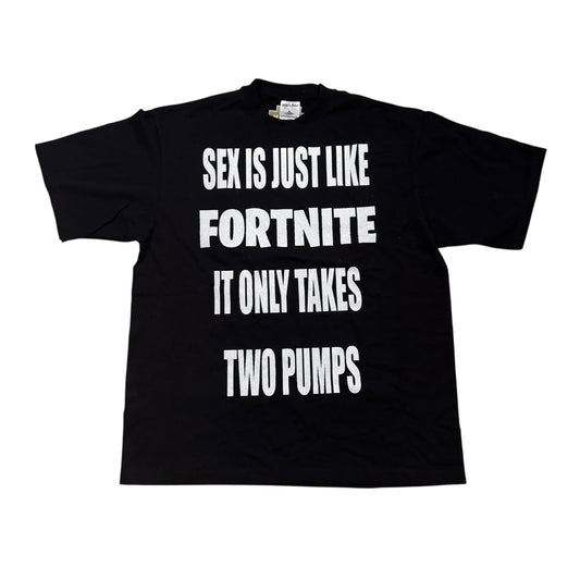 Sex Is Like Fortnite FLIPHONE T-Shirt BRAND NEW (XL) PERSONALS COLLECTION
