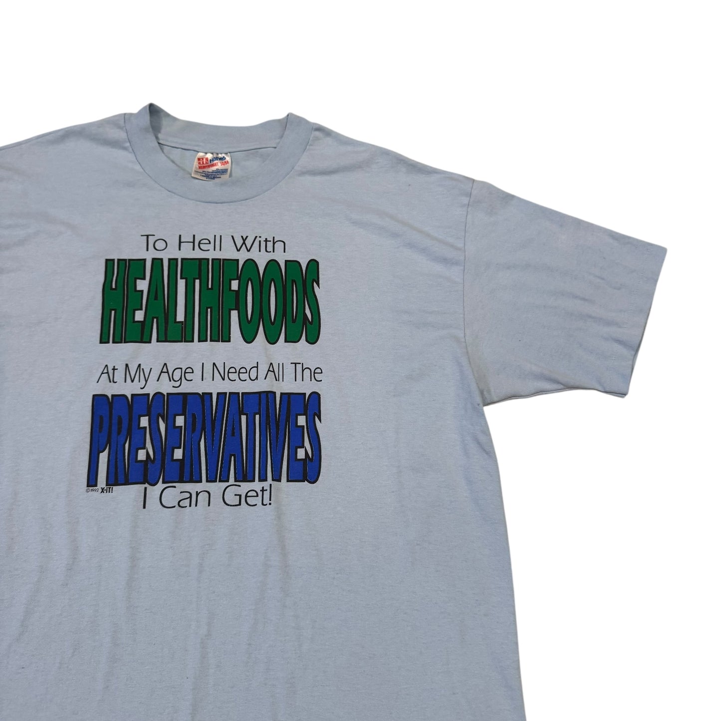 To Hell With Healthfoods… T-Shirt 90s (XL)