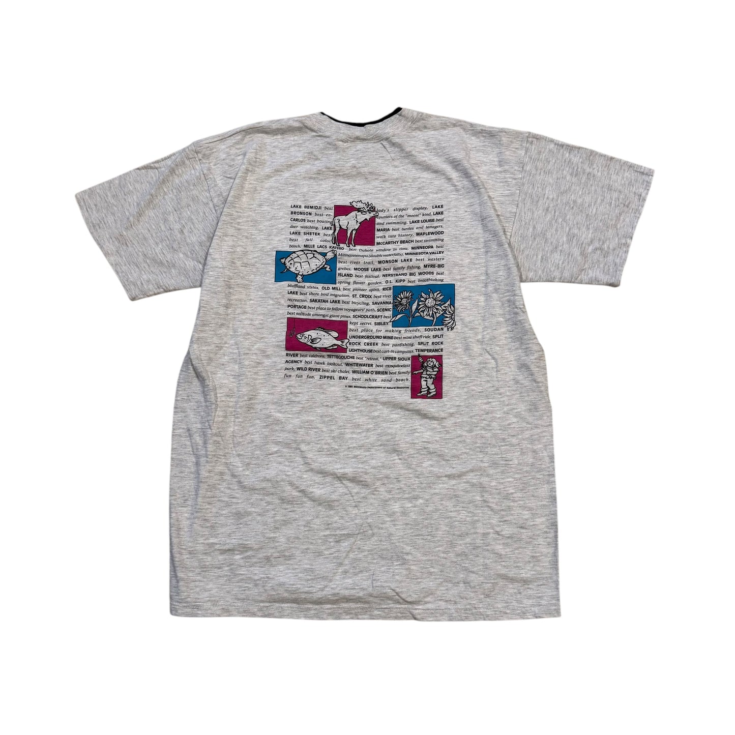 Minnesota State Parks T-Shirt 90s (Large) [ REAL SHOPPER EXCLUSIVE ]