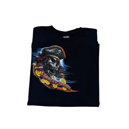Harley Davidson Pirate Skull Key West T-Shirt (XXL)
