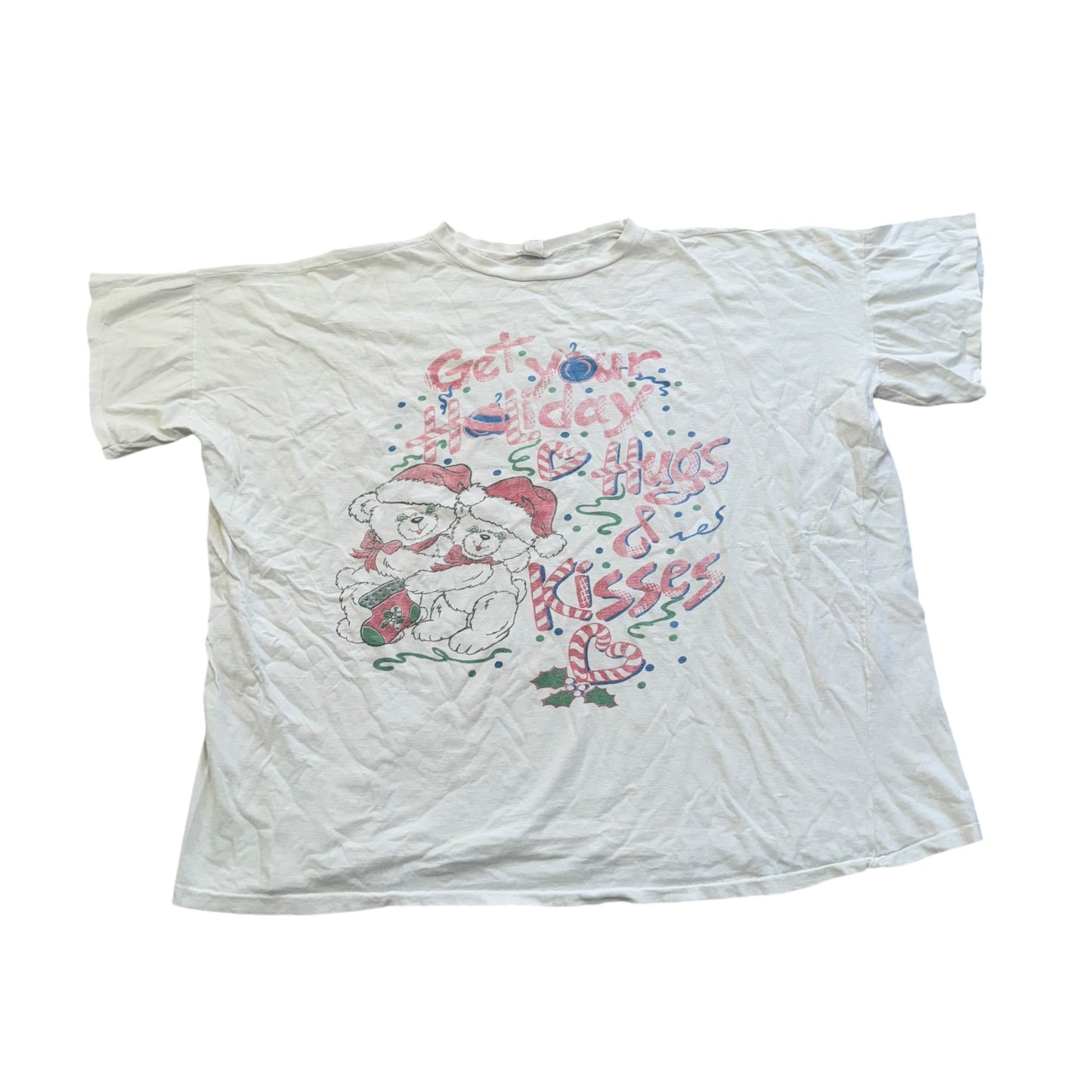 Holiday Hugs And Kisses T-Shirt (Boxy XXXL) [ REAL SHOPPER EXCLUSIVE ]