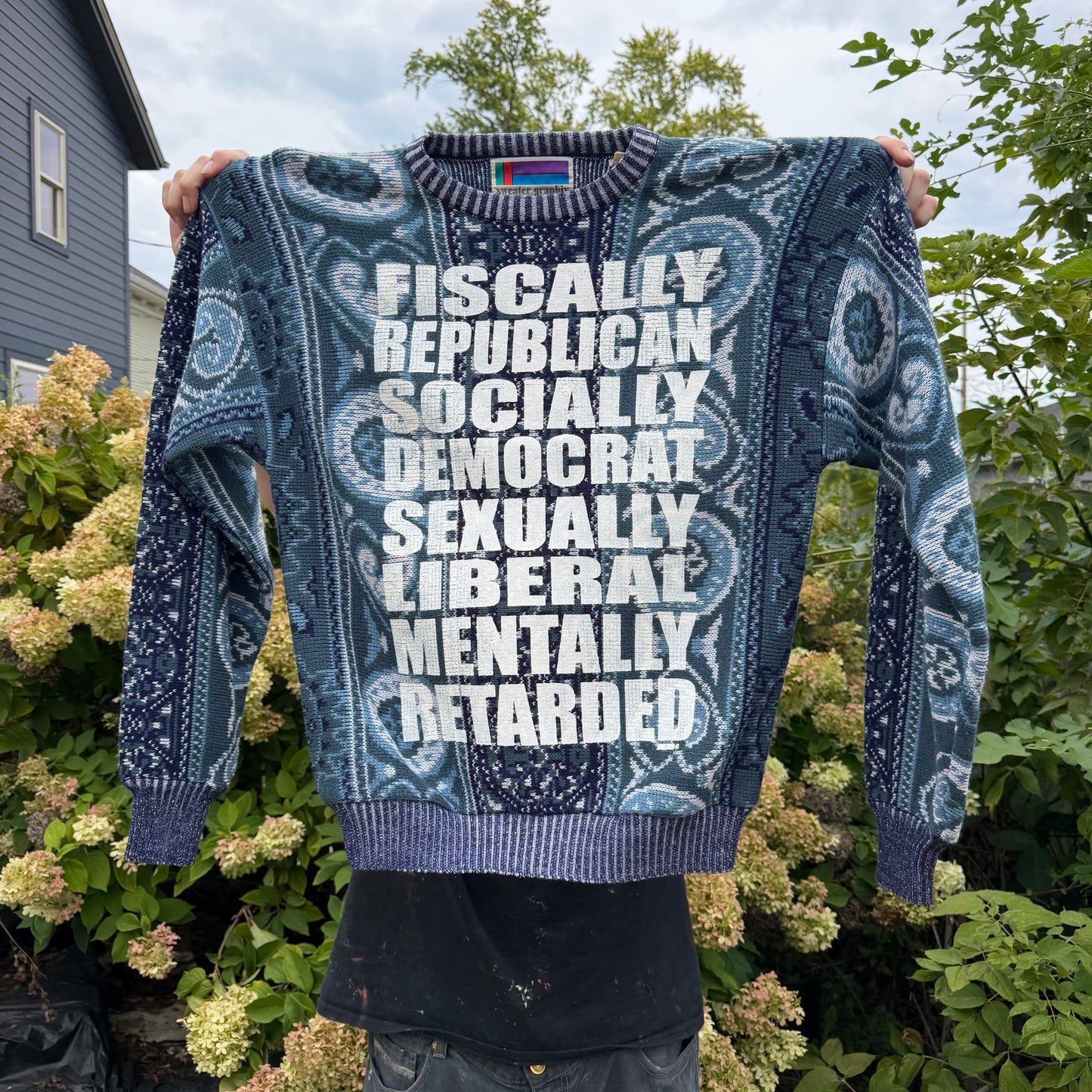 Fiscally Republican 1/1 Sweater