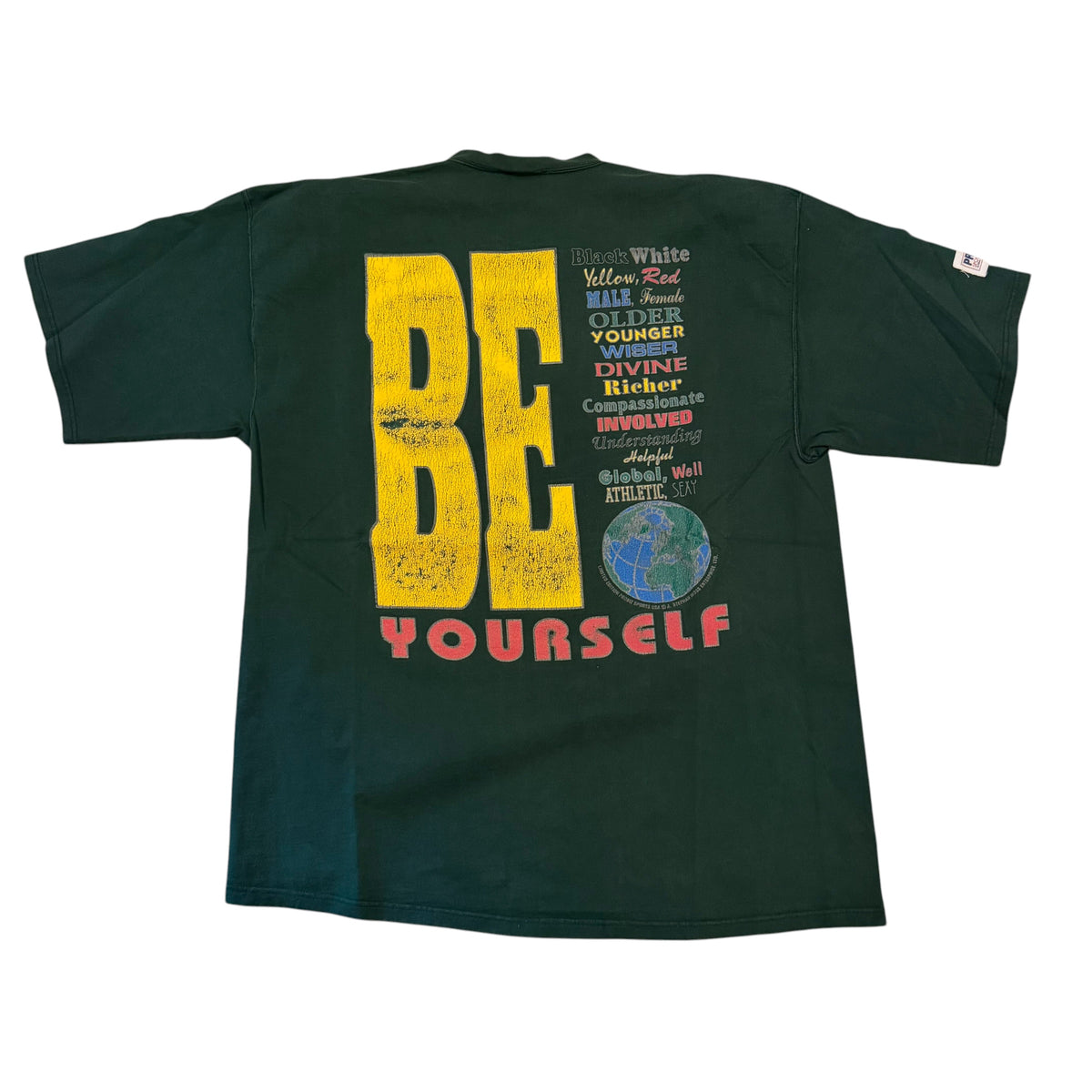 BE YOURSELF T-Shirt 90s (XL) PERSONALS COLLECTION