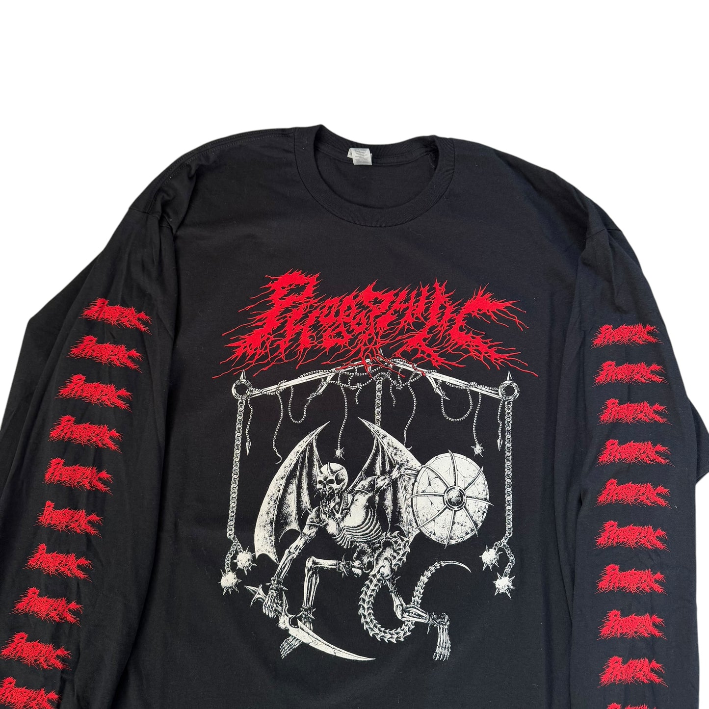 Phobophilic Divine Punishment Over North America Long Sleeve Tour T-Shirt BRAND NEW (XXL)