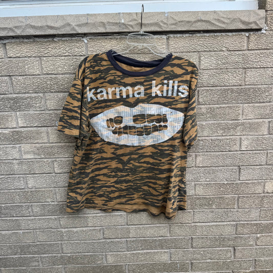 Karma Kills… And I Have A Gun 1/1 T-Shirt (Boxy XL)