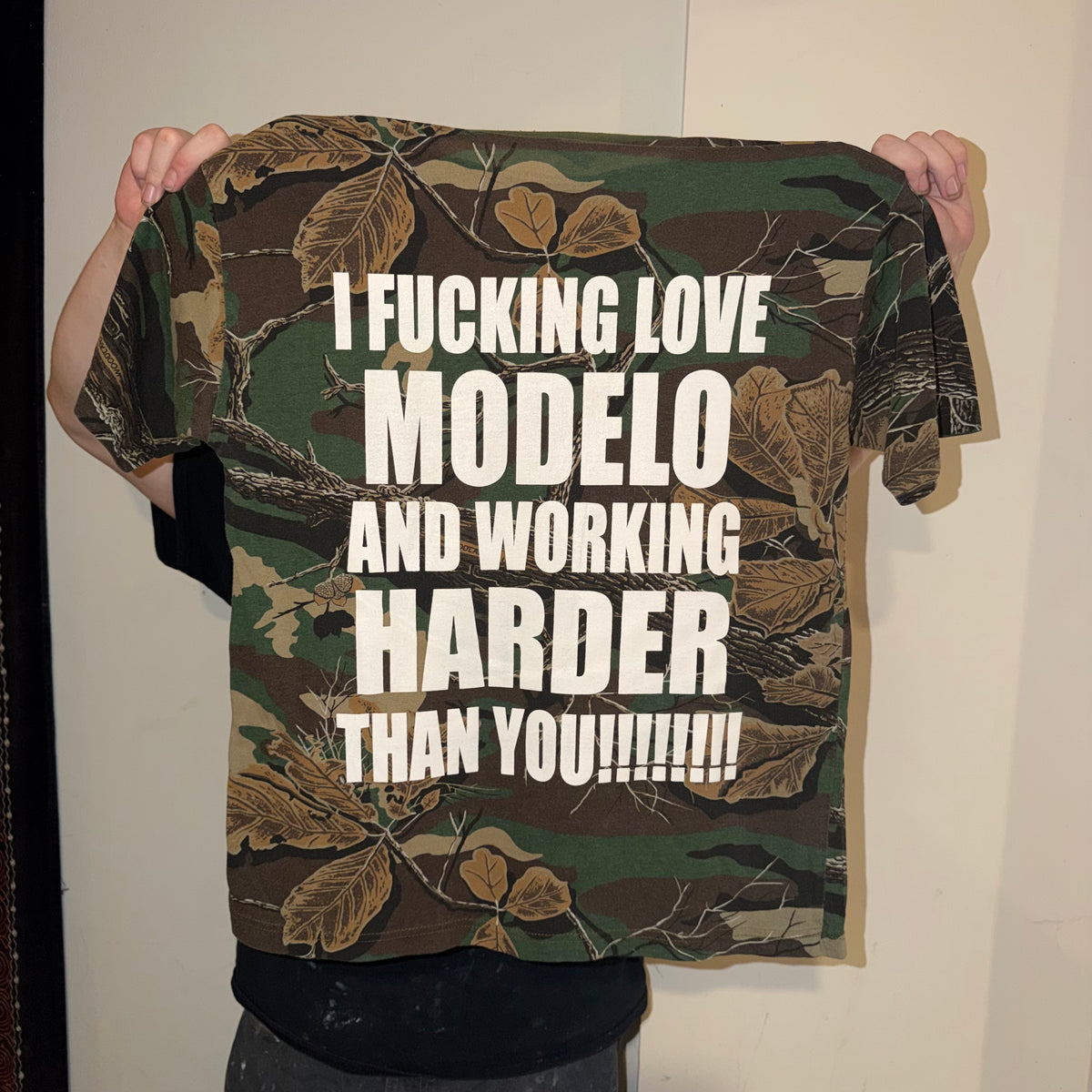 Spiritually Mexican Camo T-Shirt (Large)