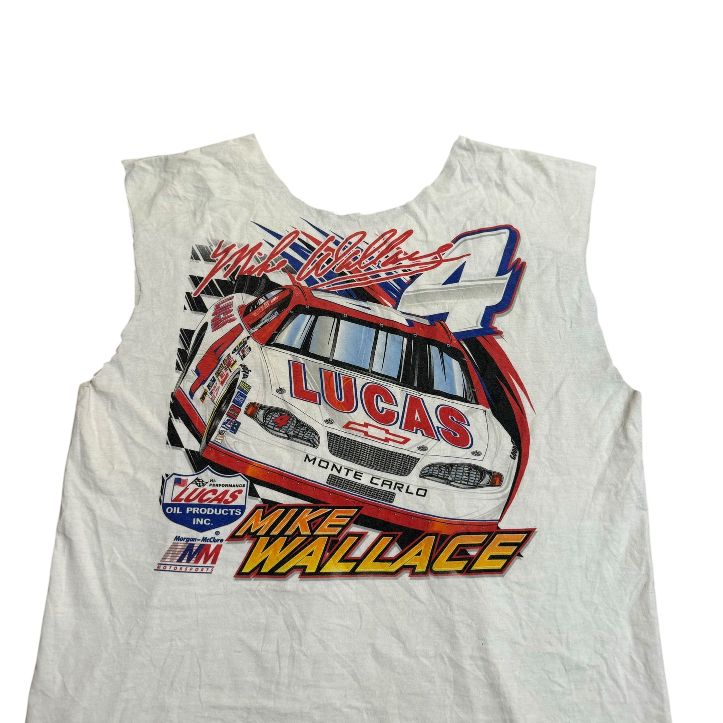 NASCAR Mike Wallace Chopped T-Shirt 2000s (XL) [REAL SHOPPER EXCLUSIVE ]