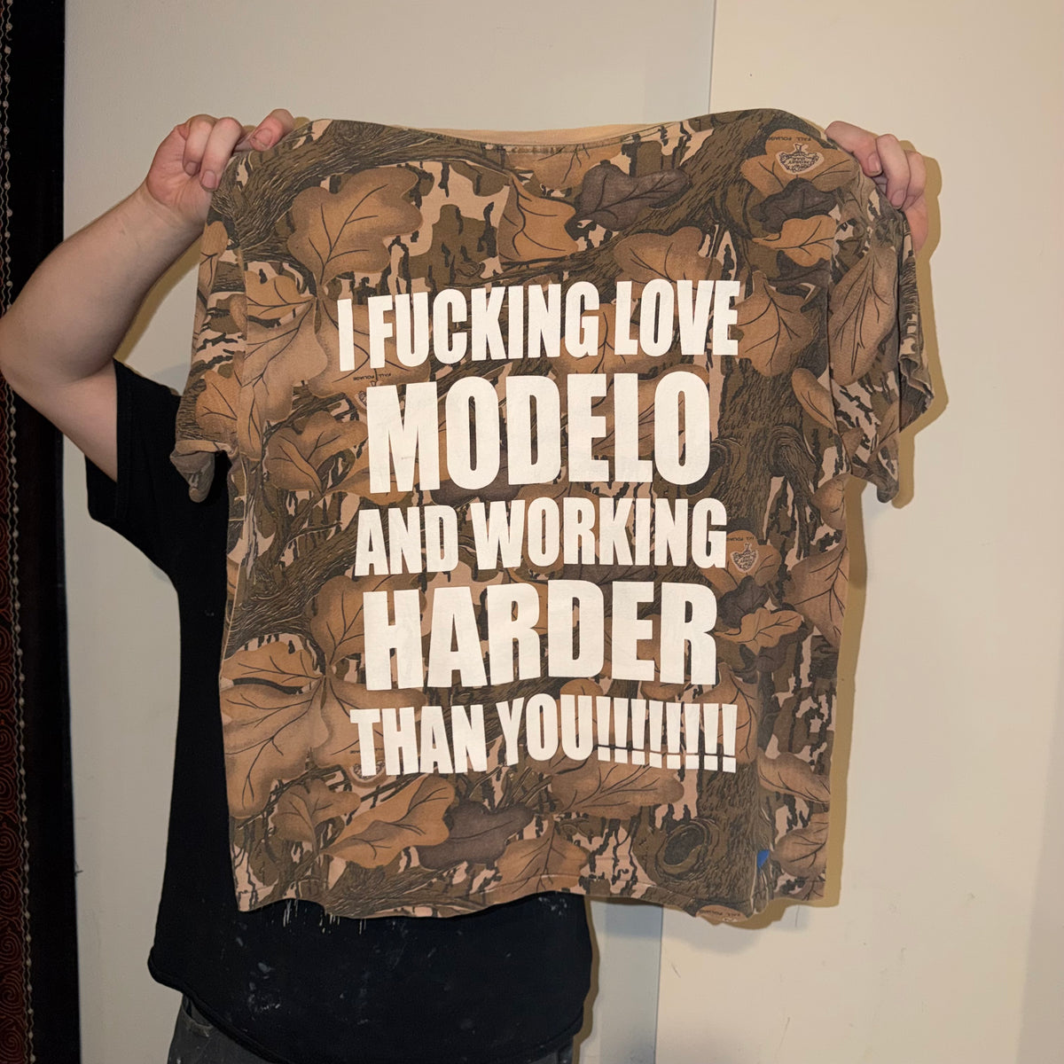 Spiritually Mexican Camo T-Shirt (XL)