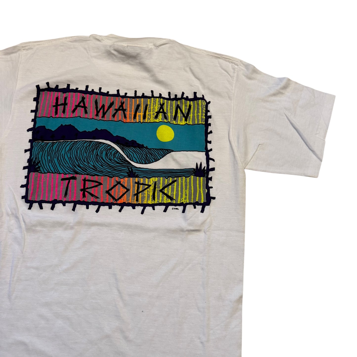 Hawaiian Tropic T-Shirt 90s (Large) [ REAL SHOPPER EXCLUSIVE ]