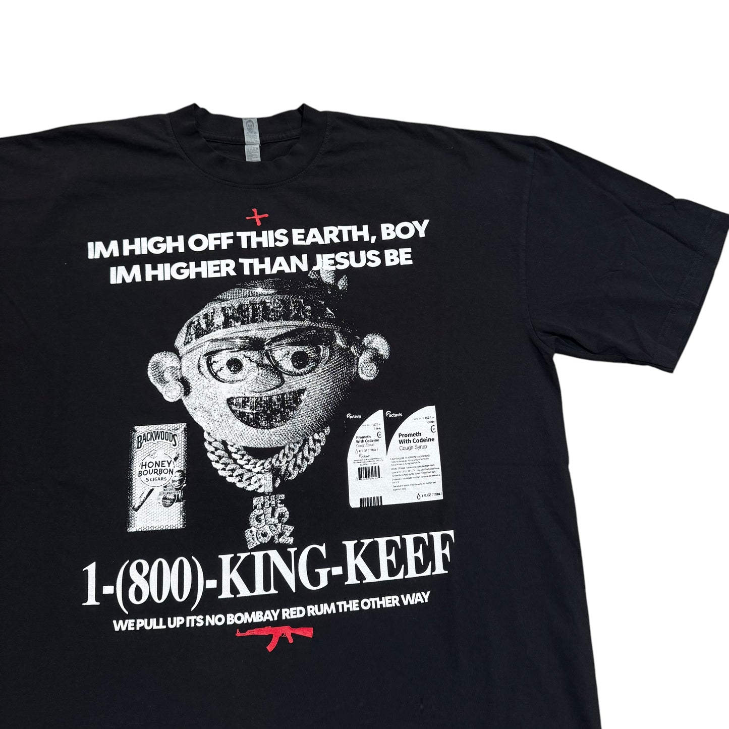 Chief Keef 1-800-King-Keef T-Shirt BRAND NEW (XXL)