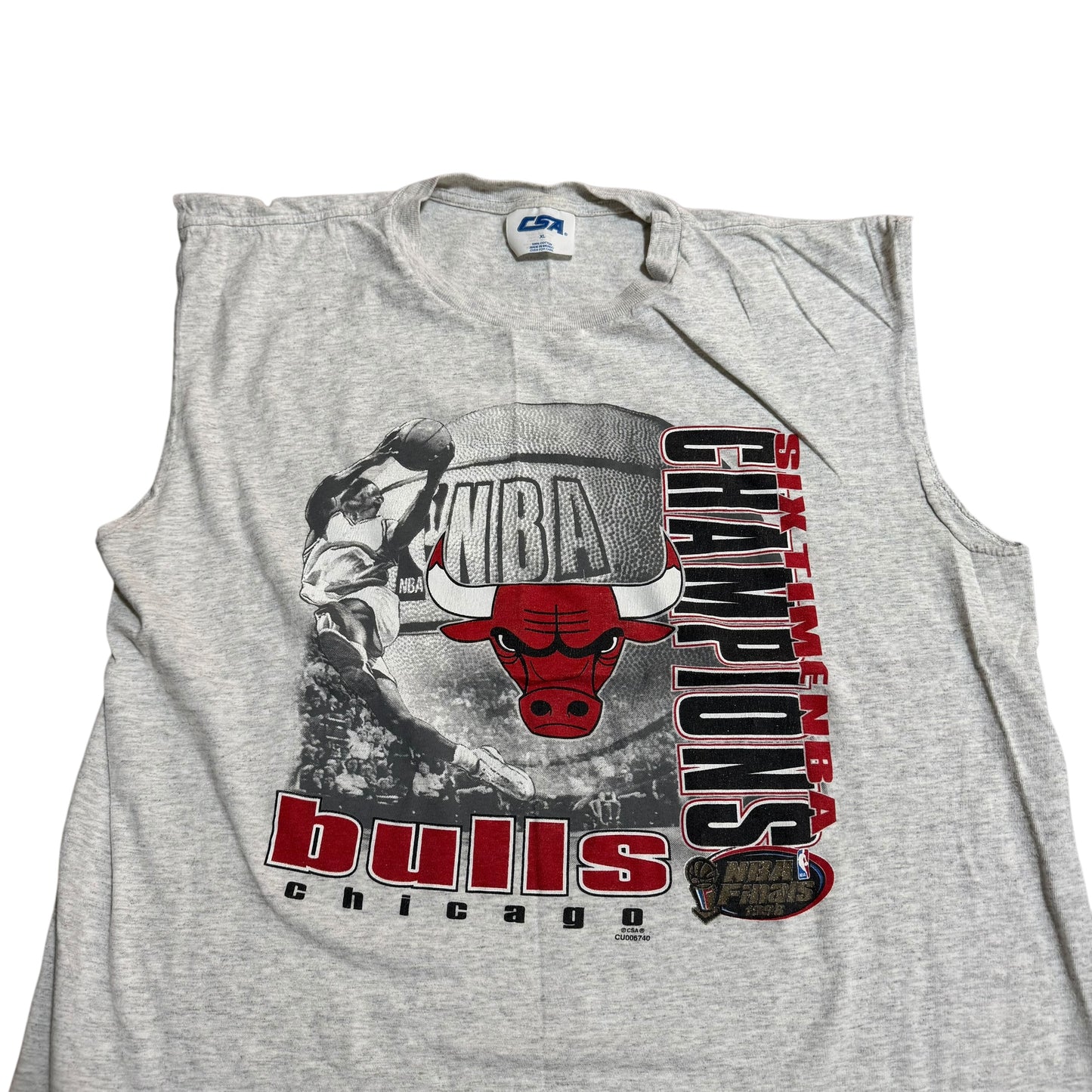 Chicago Bulls Cut Off T-Shirt 90s (XL)