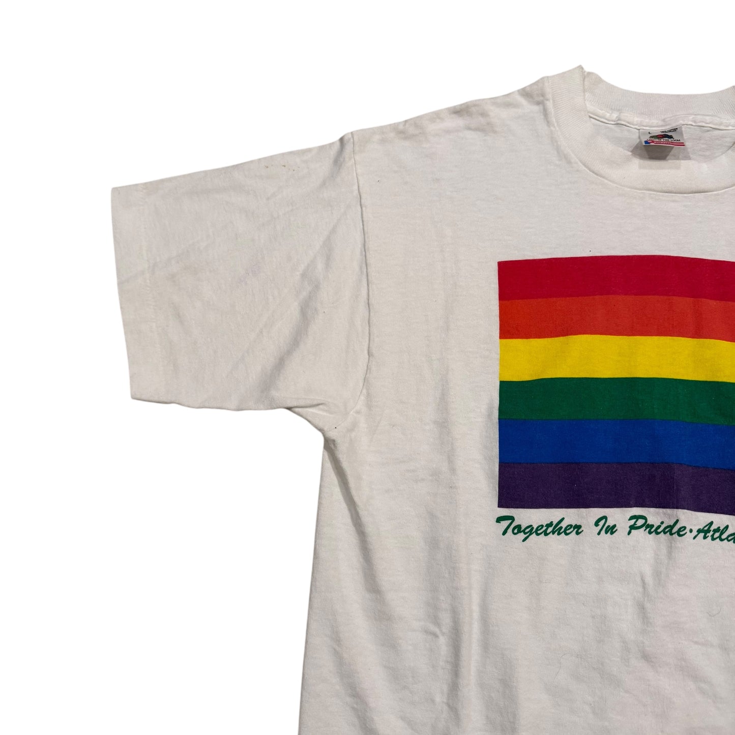 Together In Pride Atlanta T-Shirt 90s (Large) [ REAL SHOPPER EXCLUSIVE ]