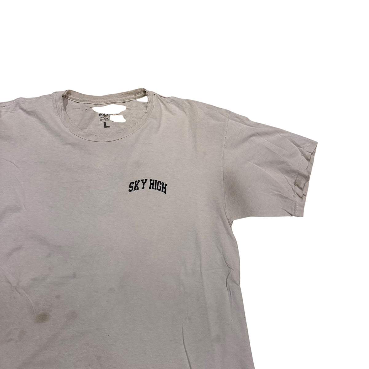 Sky High Thrashed T-Shirt (XL) PERSONALS COLLECTION