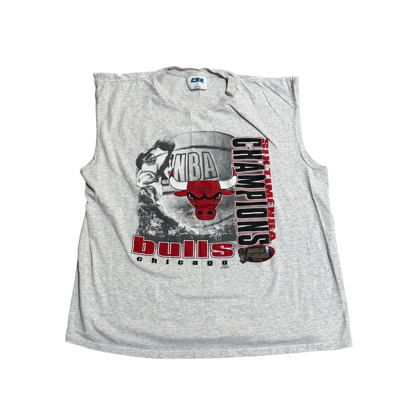 Chicago Bulls Cut Off T-Shirt 90s (XL)