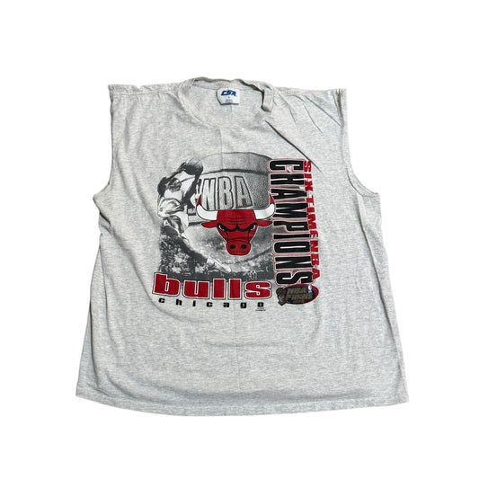 Chicago Bulls Cut Off T-Shirt 90s (XL)