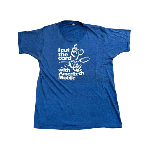 I Cut The Cord… T-Shirt 80s (XL) [REAL SHOPPER EXCLUSIVE ]