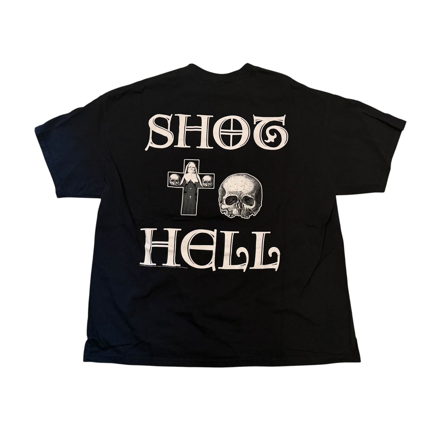 Black Label Society Shot To Hell T-Shirt 2000s (XXL) PERSONALS COLLECTION