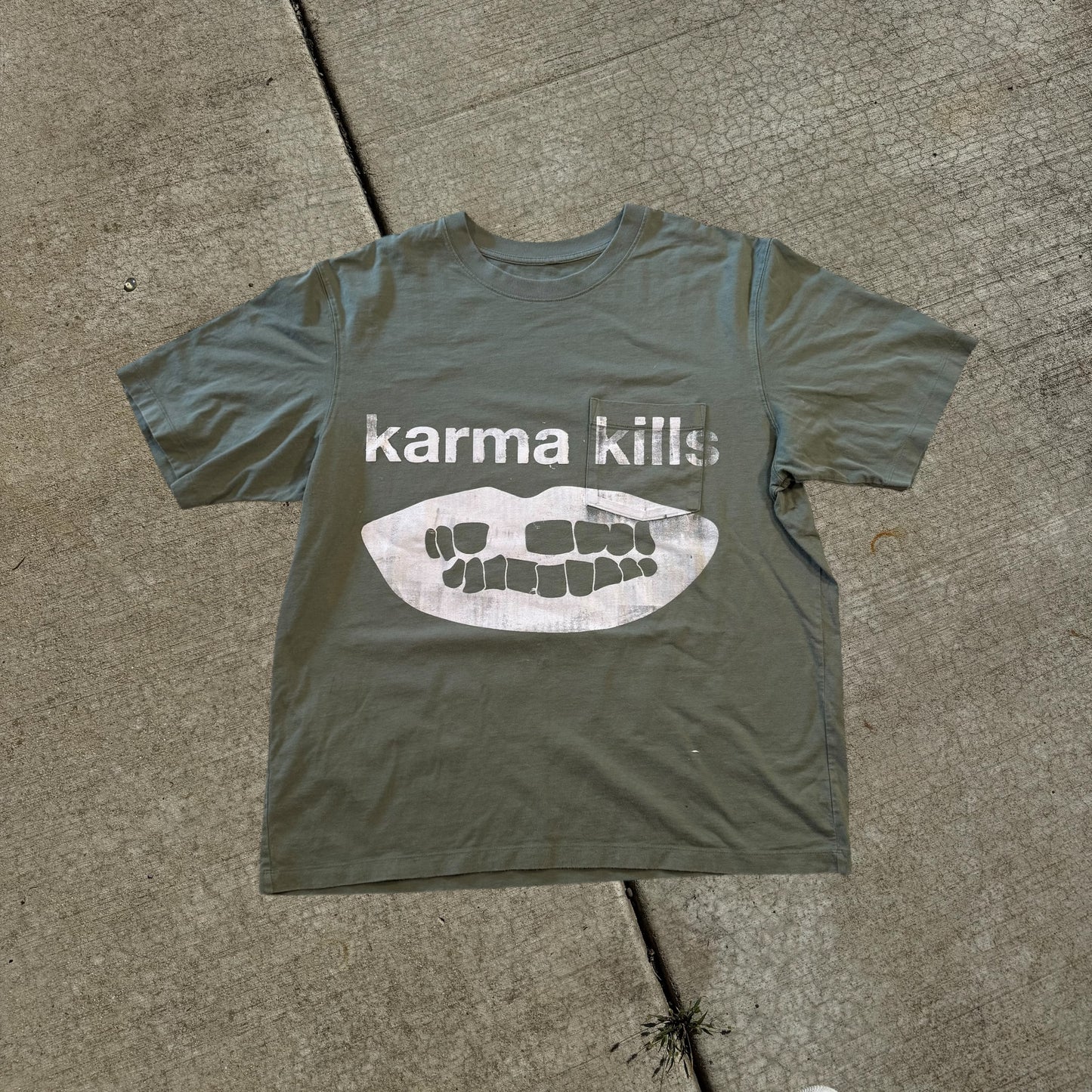 Karma Kills… AND I HAVE A GUN 1/1 T-Shirt (XL)