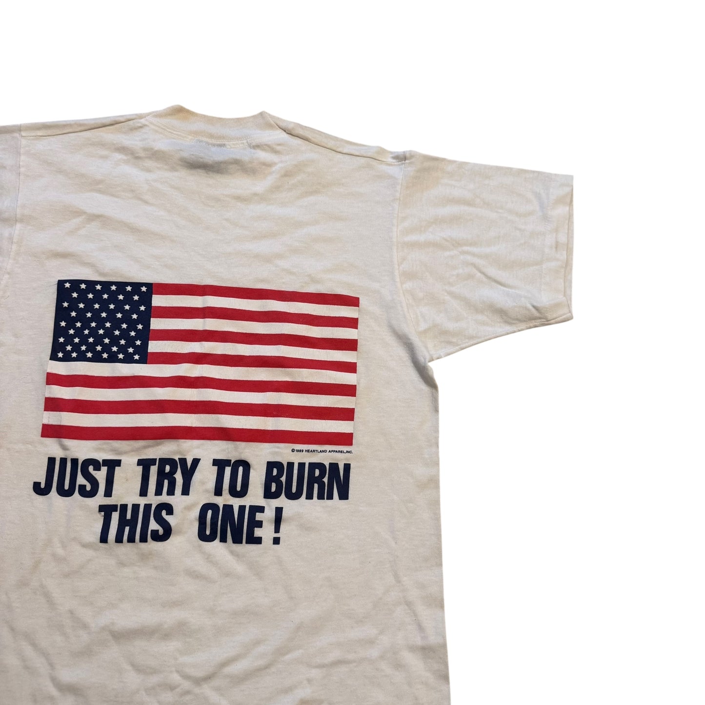 Just Try To Burn This One T-Shirt 90s (Medium) [ REAL SHOPPER EXCLUSIVE ]