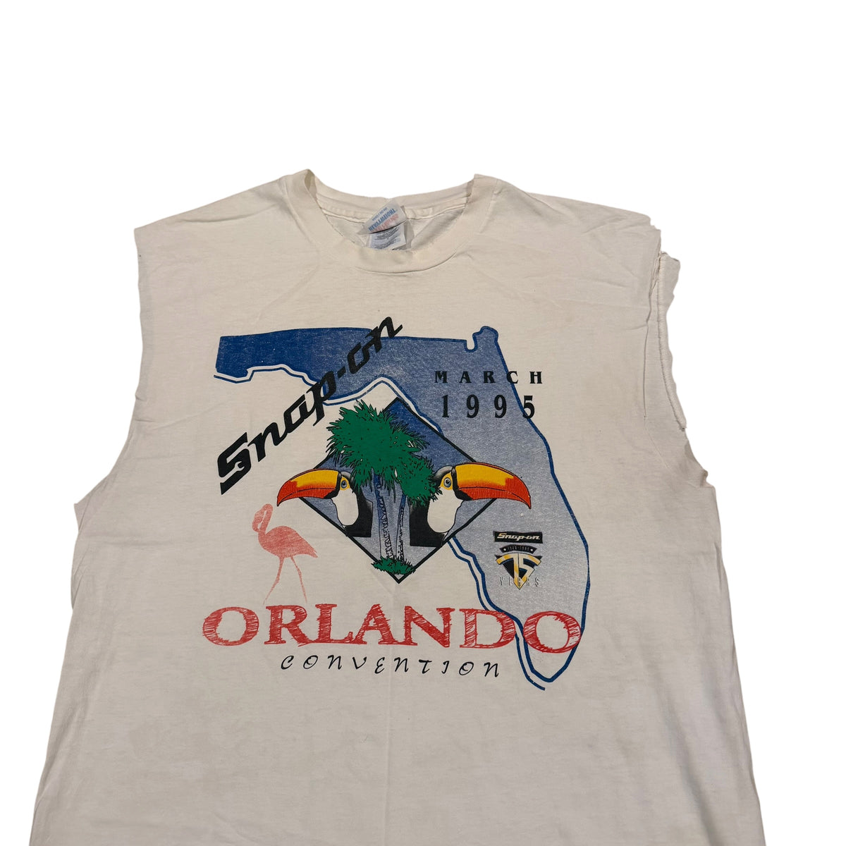 Snap On Orlando Cut Off T-Shirt (Large) PERSONALS COLLECTION