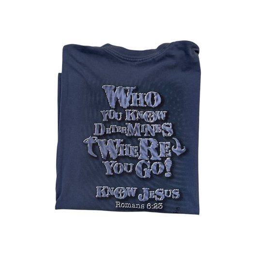 Know Jesus T-Shirt 2000s (Large) [ REAL SHOPPER EXCLUSIVE ]