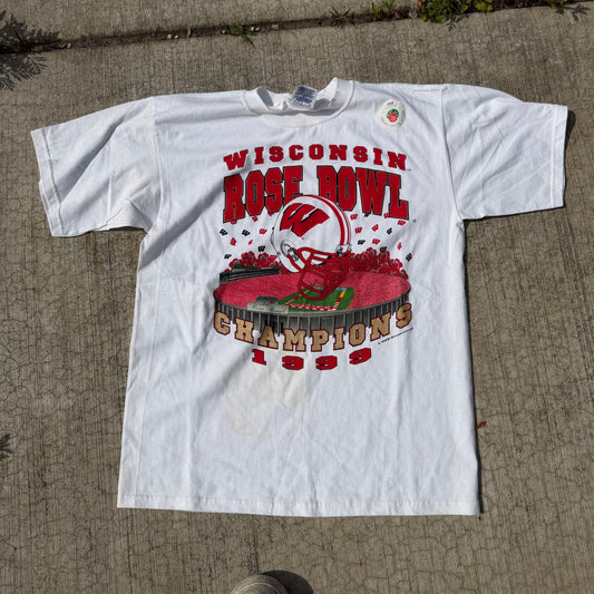 Wisconsin Rose Bowl 1999 T-Shirt (Large) REAL SHOPPER EXCLUSIVE