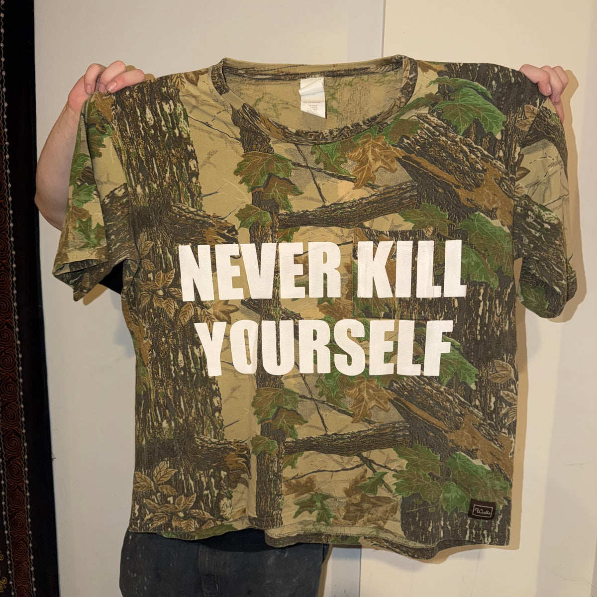 Never Kill Yourself 1/1 Camo T-Shirt (XXXL)
