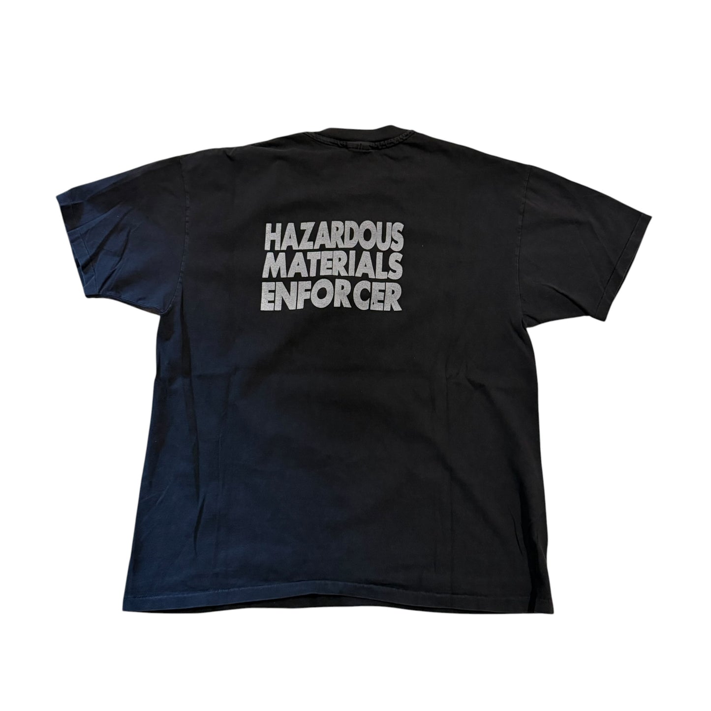 Beer Nation Hazzardous Materials Enforcer T-Shirt 90s (XL) PERSONALS COLLECTION