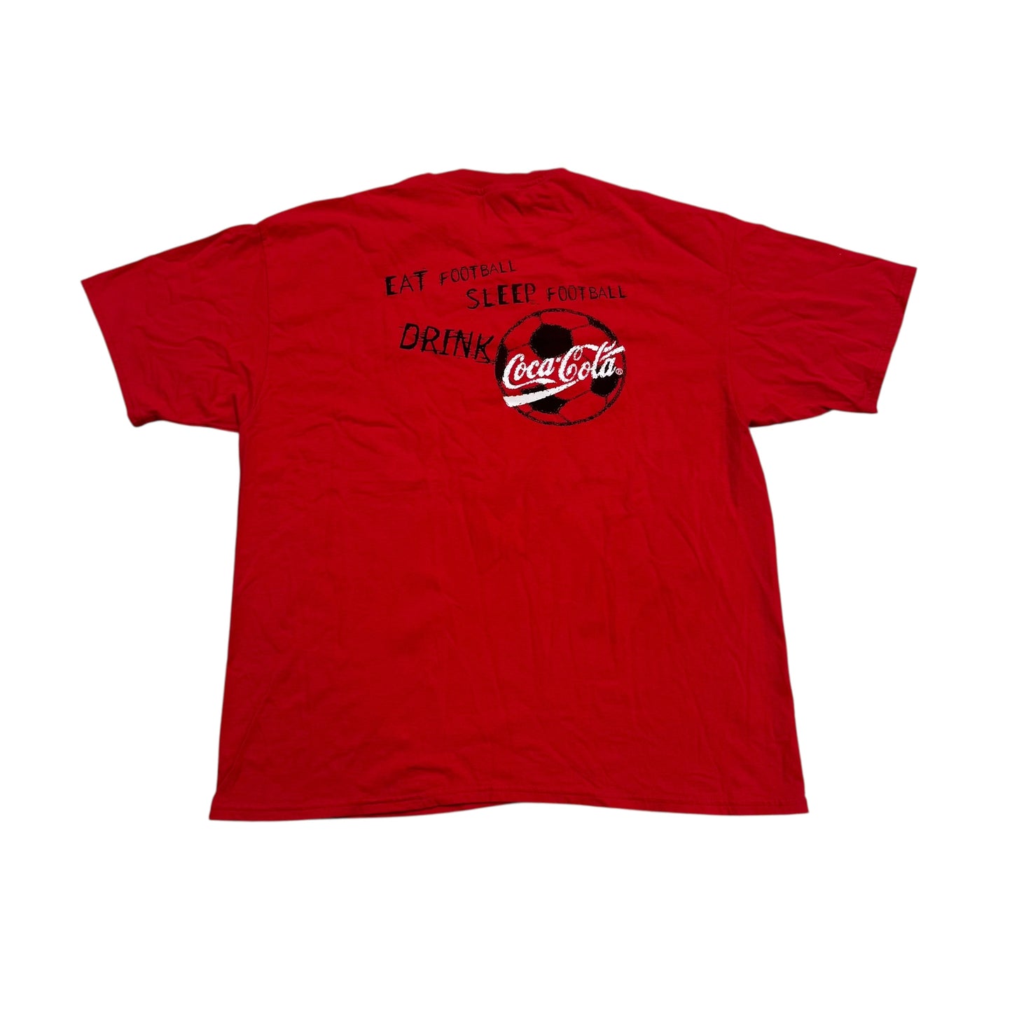Coca Cola Soccer T-Shirt 2000s (XXL) [ REAL SHOPPER EXCLUSIVE ]