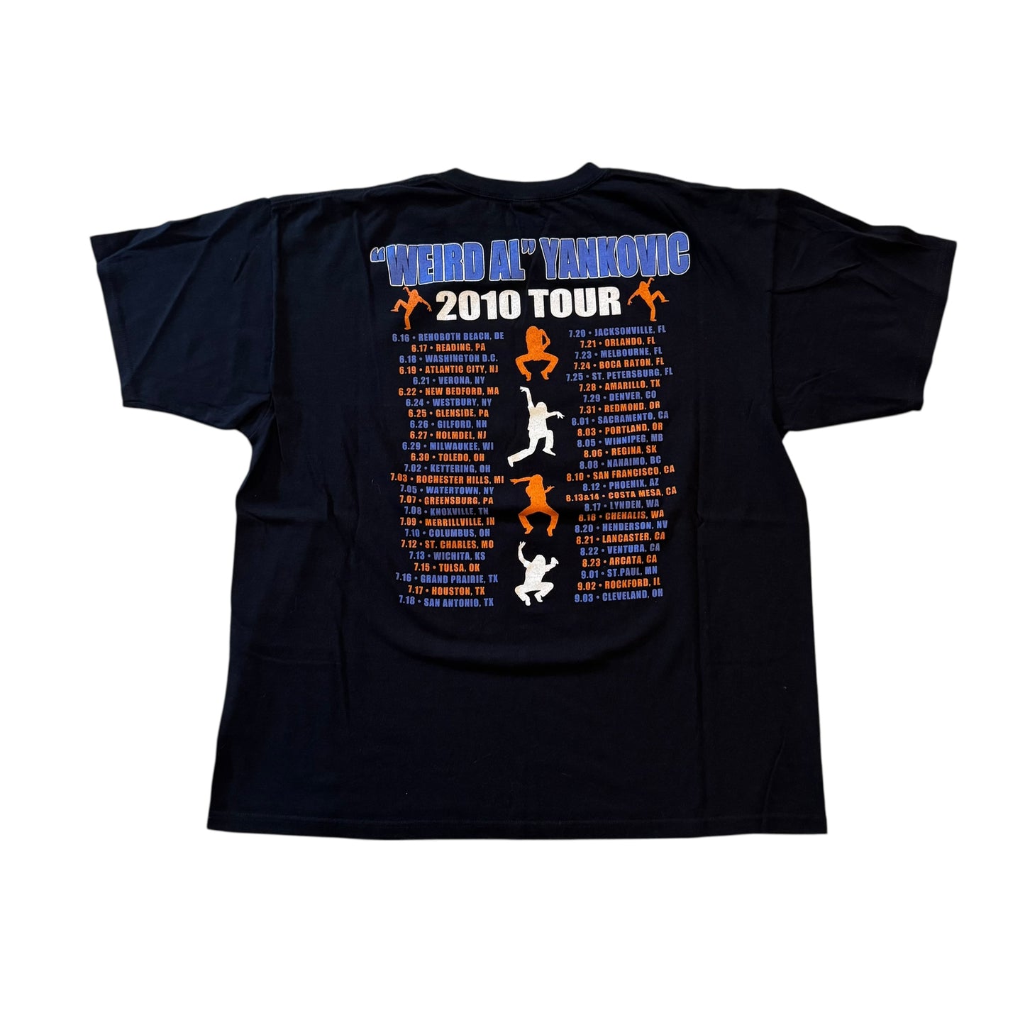 Weird Al 2010 Tour T-Shirt (XXL) [REAL SHOPPER EXCLUSIVE ]