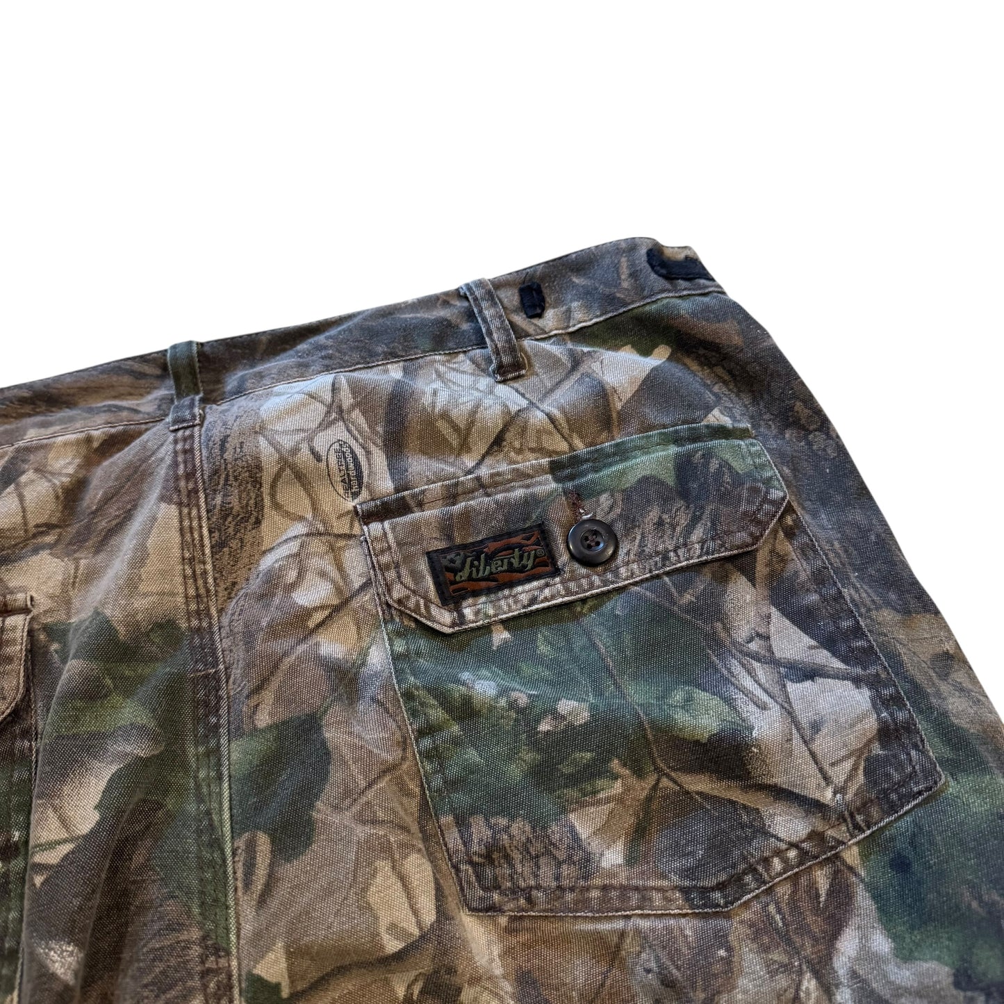 Camo Paint Splattered Studio Pants (38x25) PERSONALS COLLECTION