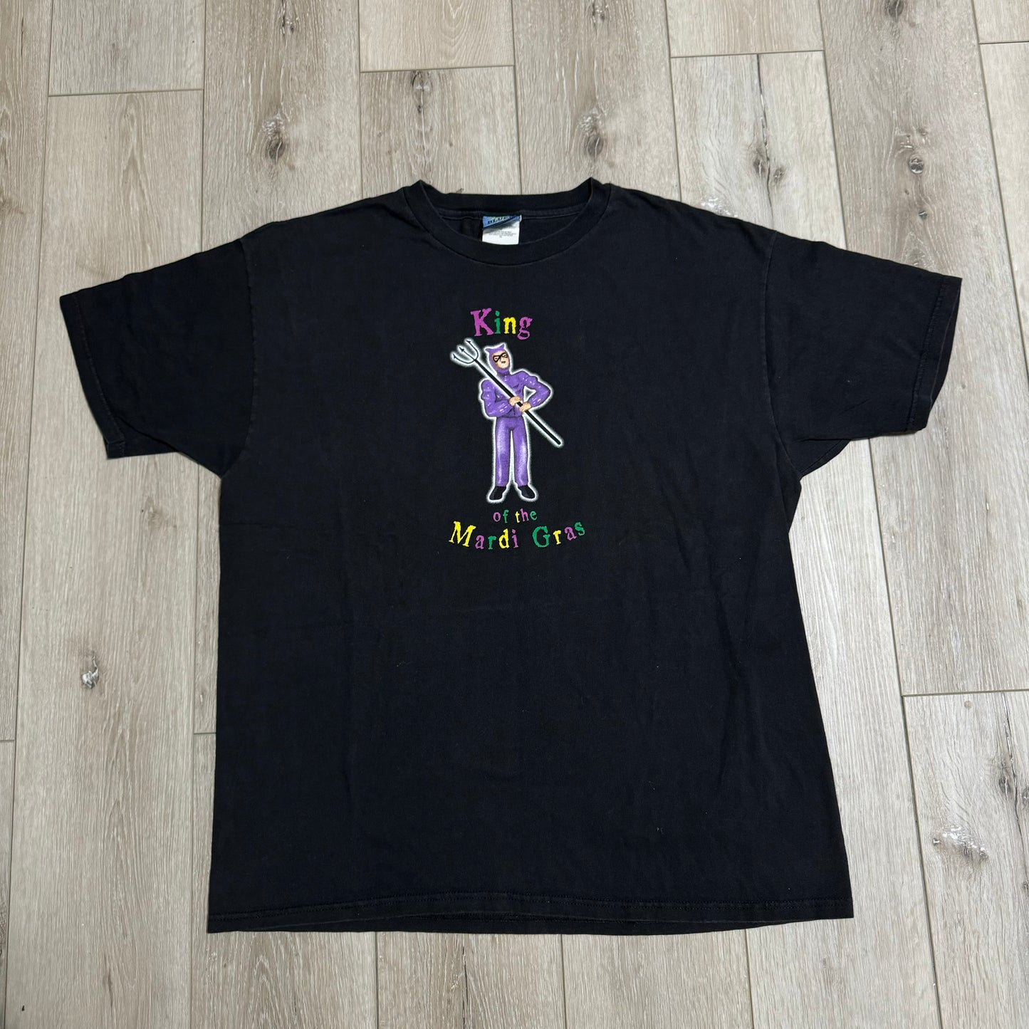 House Of Blues King Of Mardi Gras T-Shirt 2000s (XL)