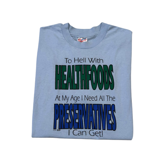 To Hell With Healthfoods… T-Shirt 90s (XL)