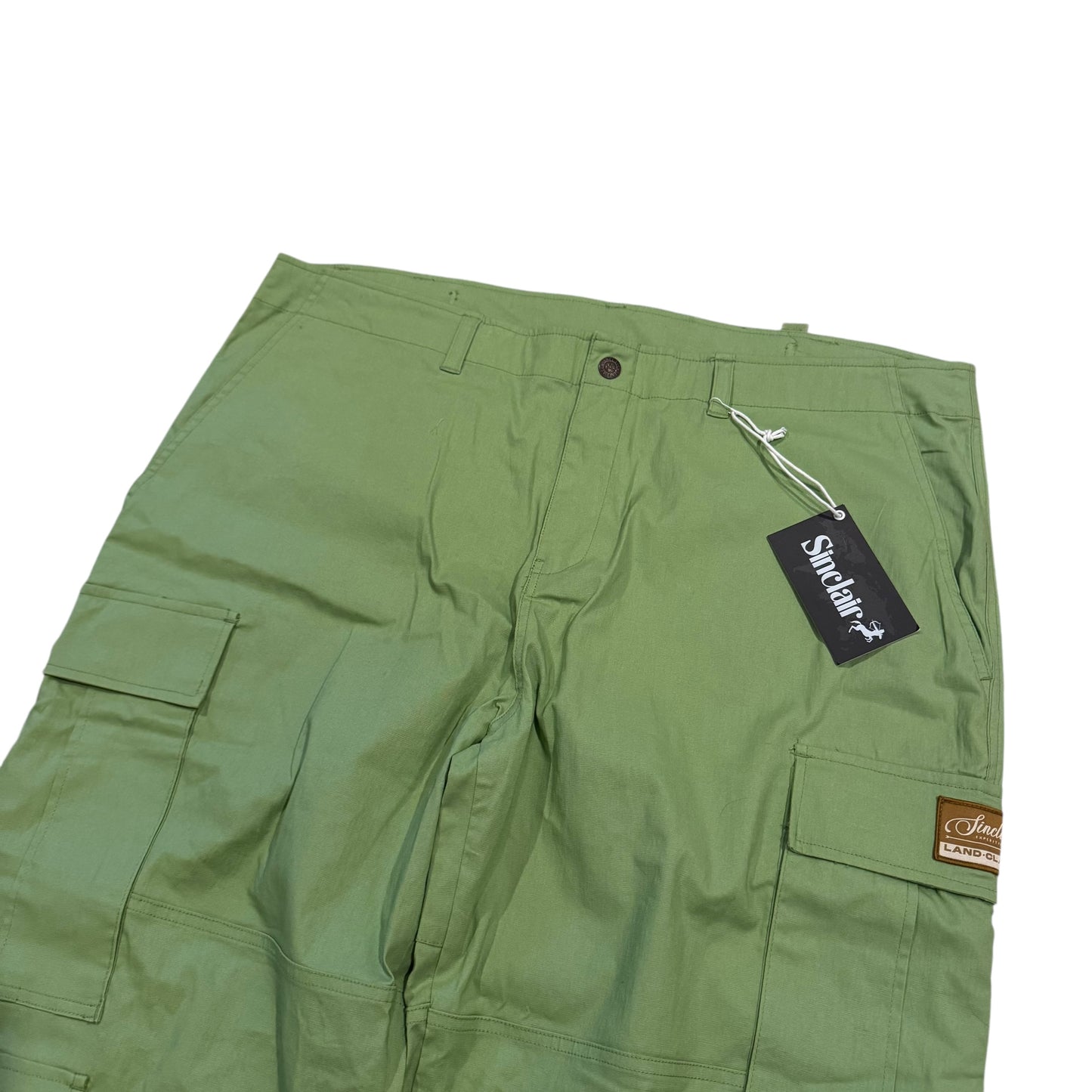 Sin Clair Apple Green Cargo Pants BRAND NEW (42) PERSONALS COLLECTION