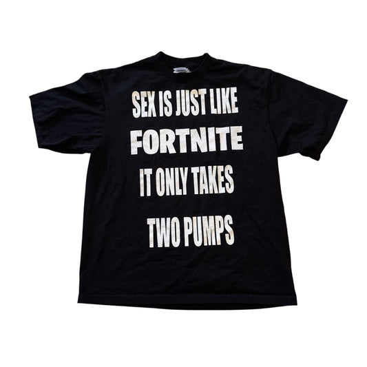 Sex Is Like Fortnite FLIPHONE T-Shirt (XL) PERSONALS COLLECTION