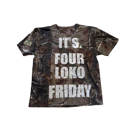 Four Loko Friday Camo 1/1 T-Shirt (Large)