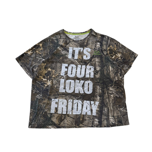 Four Loko Friday Camo 1/1 T-Shirt (XXL)