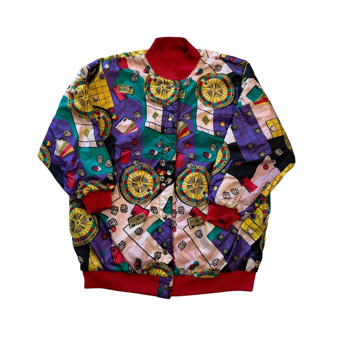 REVERSIBLE CASINO JACKET 90s (XXL) [ REAL SHOPPER EXCLUSIVE ]
