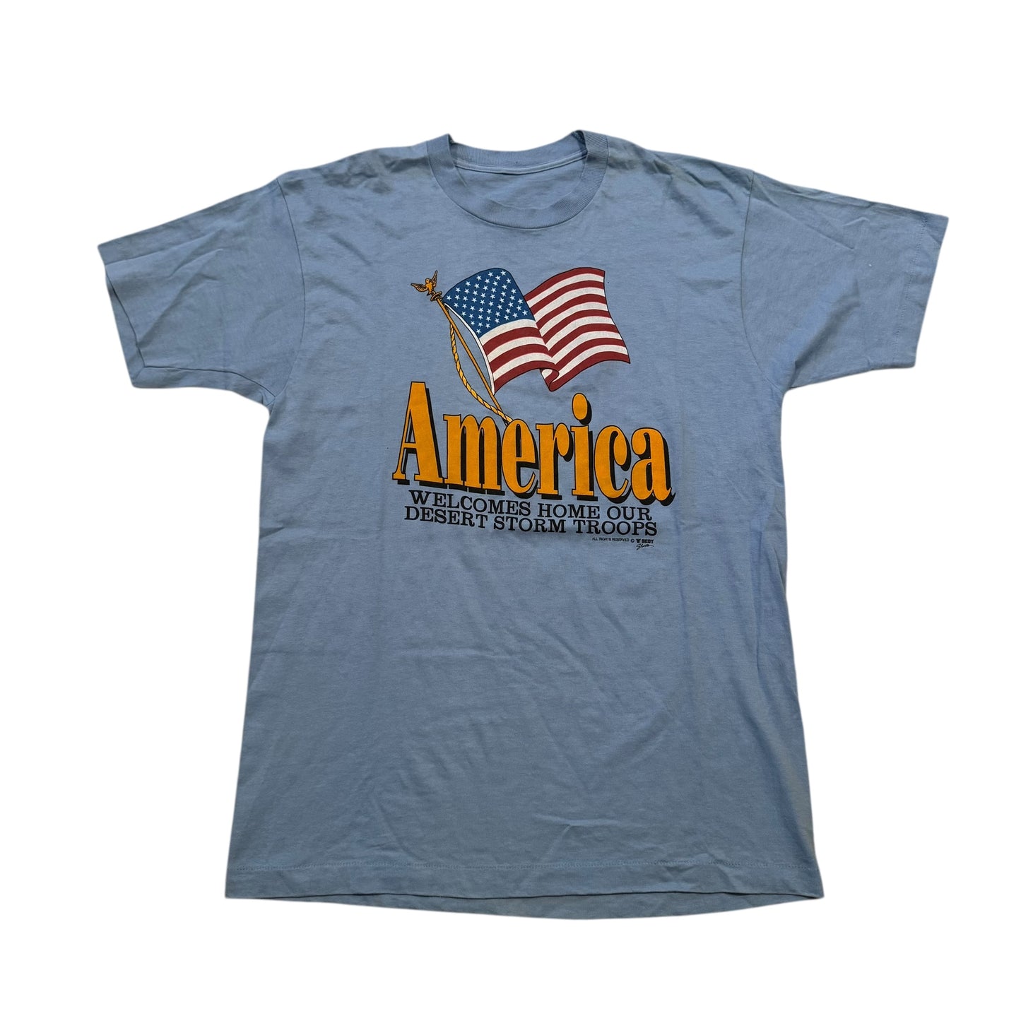 Desert Storm Troops T-Shirt 90s (XL) [ REAL SHOPPER EXCLUSIVE ]