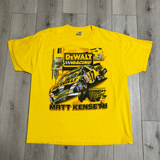 NASCAR Matt Kenseth DeWalt Racing T-Shirt 2000s (XXL)