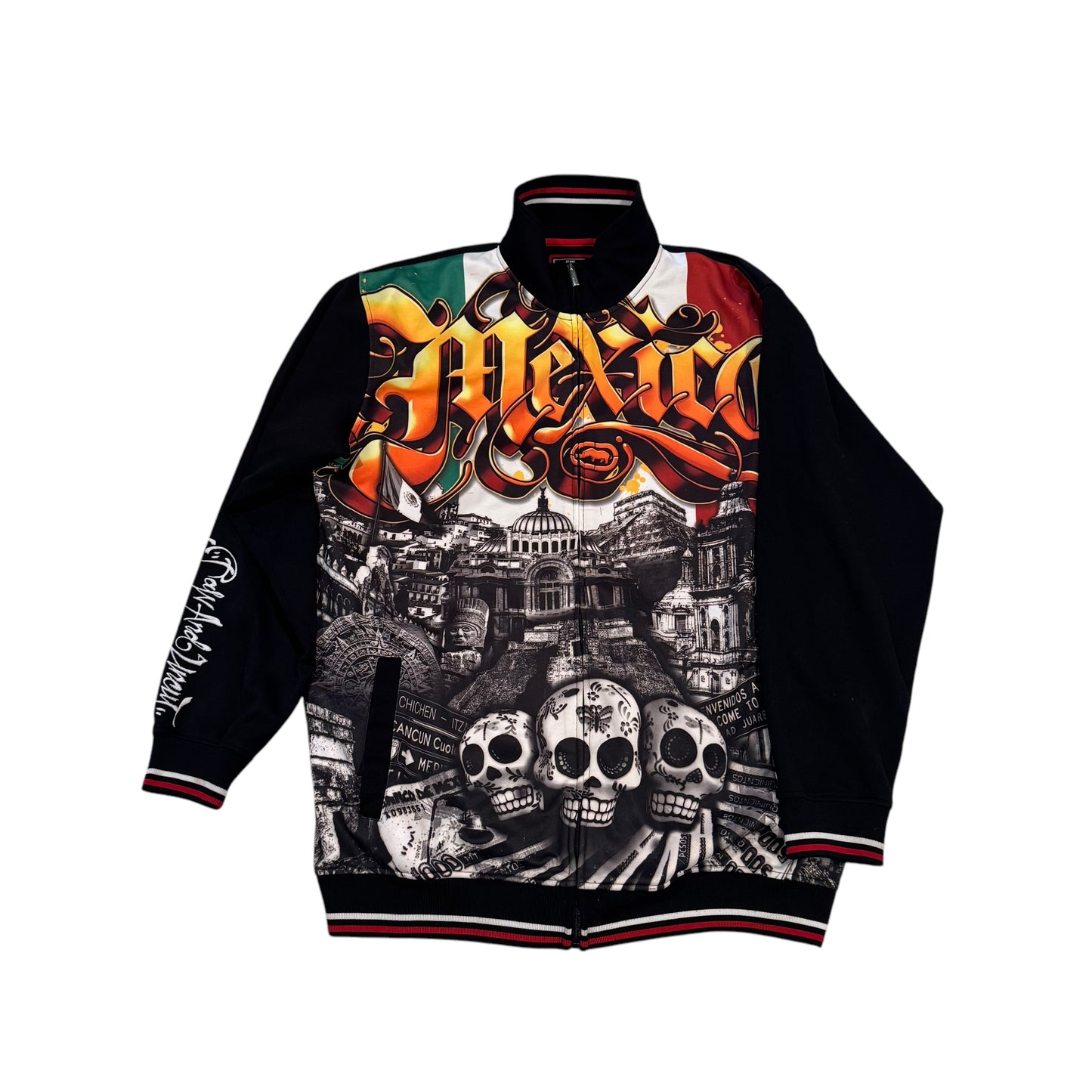 Echo Unltd. Mexico Zip Up 2000s (XL) [ REAL SHOPPER EXCLUSIVE ]