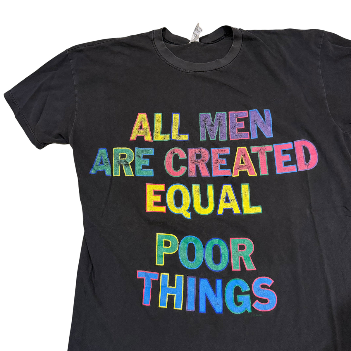 All Men Are Created Equal T-Shirt 90s (Long XL) PERSONALS COLLECTION